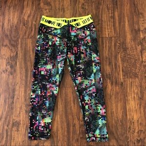 Zumba Capri leggings size S